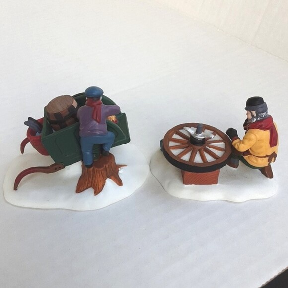 Department 56 C Bradford Wheelright & Son Christmas Heritage Village Collection - Picture 4 of 8